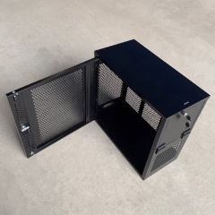 源头厂家台式箱安全机箱主机保密电脑主机机箱防盗带锁禁用数据保